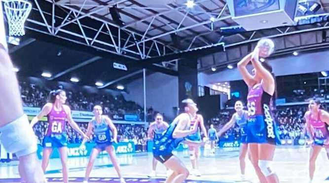 2025 ANZ Premiership Netball Week 9 of 10: Top-ranked Northern Mystics hold off Playoff hopefuls Southern Steel by a four goal gap going into a huge regular-season finale 9 IMG 37642