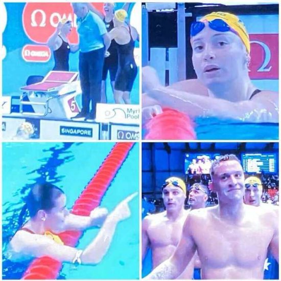 2025 World Swimming Championships from Singapore with the Aussie Dolphins Swim Team 