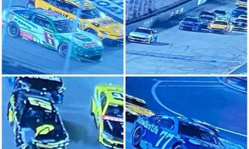 NASCAR racing at Bristol as part of the sports news weekly recap weekend piece.