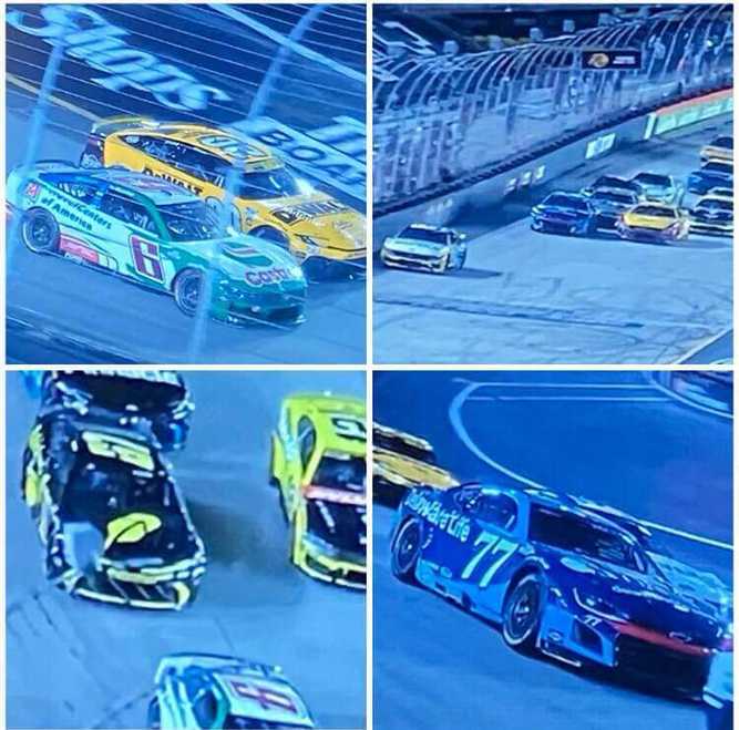 NASCAR racing at Bristol as part of the sports news weekly recap weekend piece.
