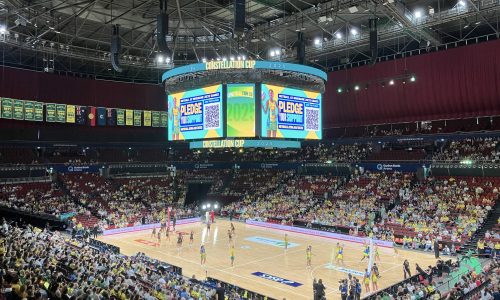 Sports News this week Australia feature headline: Constellation Cup Netball Game 2, Diamonds and Ferns. Also on-site at Qudos Bank Arena.