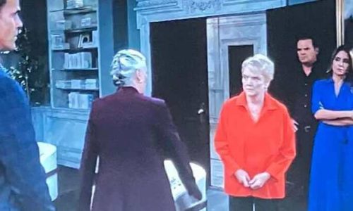 GH this week headline for October 27-31 was Tracy upset at Ronnie for selling the Qs mansion her sister built to someone who's so dangerous in Drew Cain