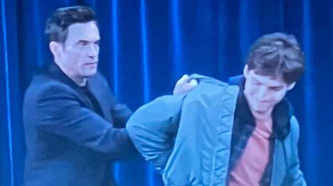 GH this week 17-21 Nov. 2025: Shocking discovery 11 GH this week feature 3/3 of Nov. 10-14 2025 sees Dalton caught and dragged Rocco out of his lab for security and police to take him away to the station.