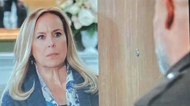 GH December 1-5, 2025 main photo sees Laura seeing a strange and familiar face at the door by Jenz Sidwell and later Ezra Boyle.