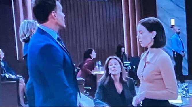 GH this week 15-19 Dec. 2025 sees Drew and Willow getting ready as advised by Alexis ahead of Willow's trial at court.