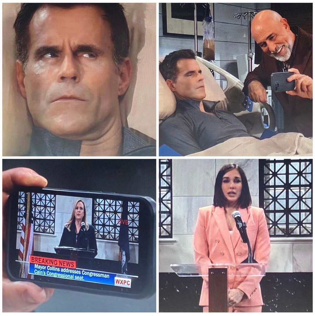GH this week 8-12 June 2026: Saved by the Bell 6 GH 23-27 Feb. 2026 sees a physically trapped Drew watching on as Willow just took his congressional seat.