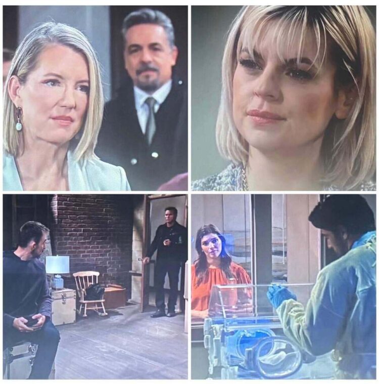 GH 9-13 Mar. 2026: Brennan v Nina, Maxie's silence stuns Lulu, Jason & Valentin team up and Chase & Brook Lynn looking after the baby.