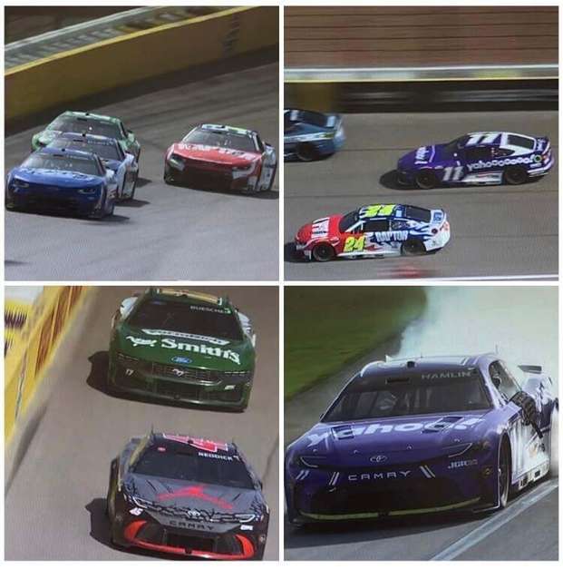 Sports News This Week 16 Mar. 2026: NASCAR Cup Series from Las Vegas where Denny Hamlin won his first race of the season.